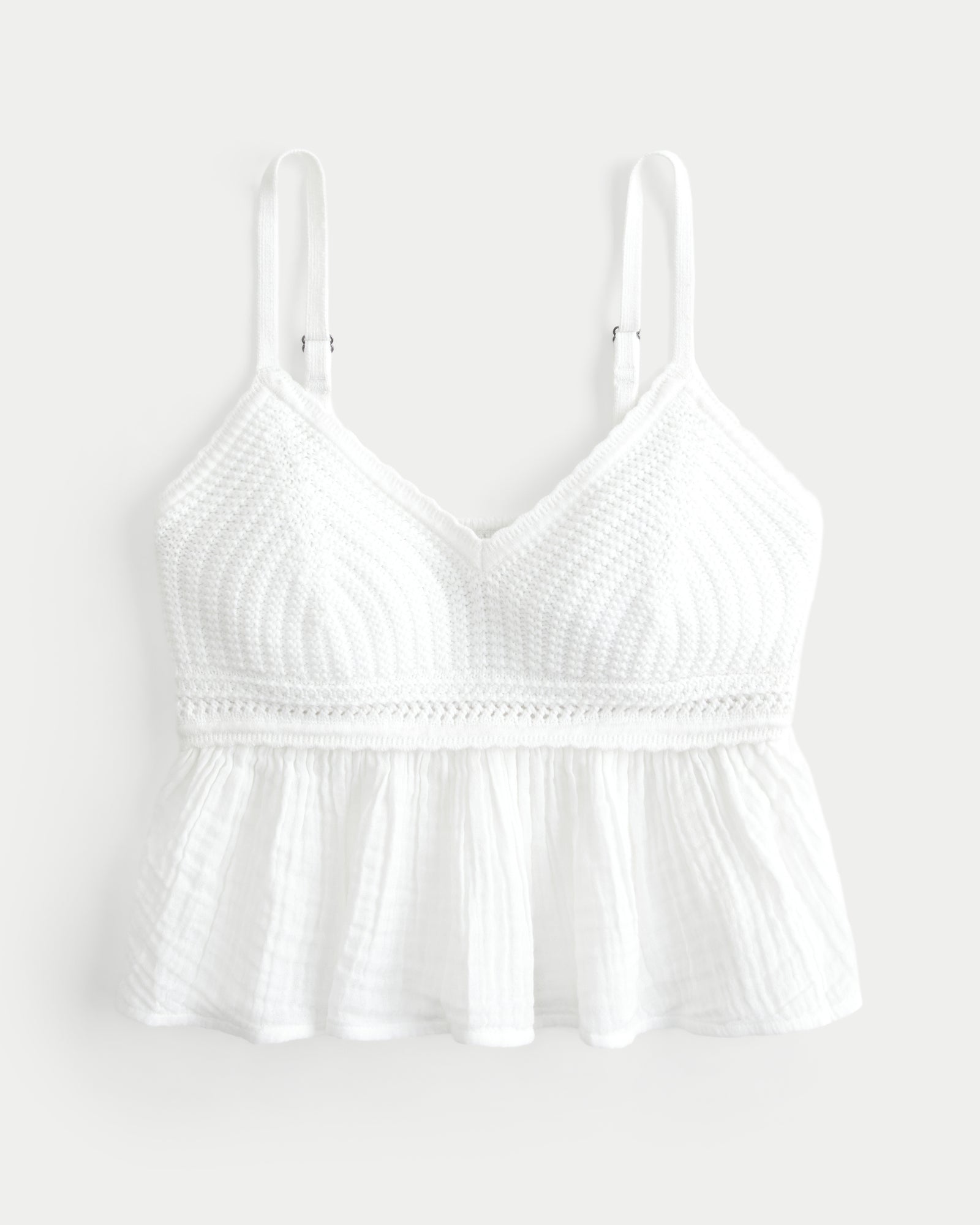 Easy Crochet Babydoll Top